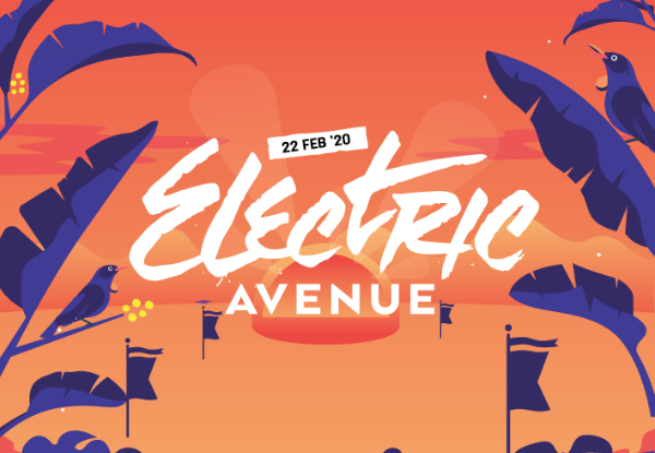 One Exclusive General Admission Entry to Electric Avenue Music Festival, Christchurch - February 22nd 2020