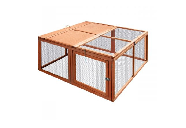 Petscene Foldable Chicken Coop Run