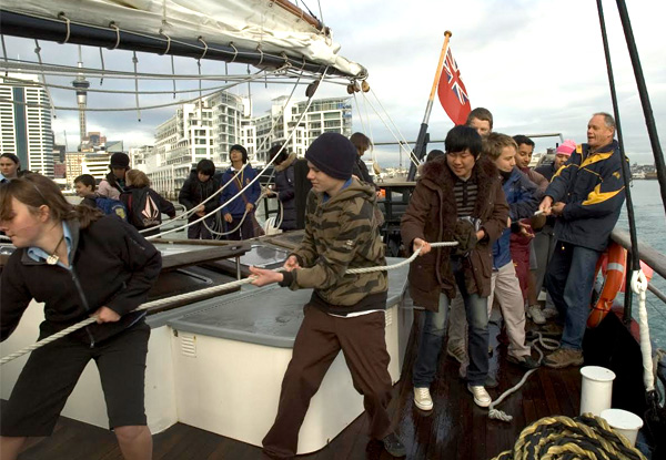 Sail The High-Seas with a Half-Day Sailing Experience Onboard Spirit of New Zealand