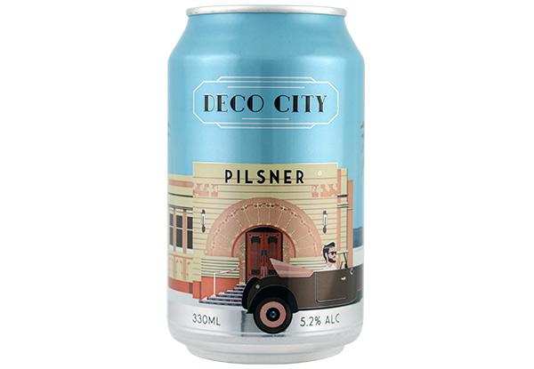 24-Pack of Deco City Pilsner