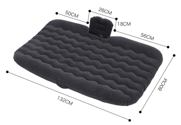 Inflatable Car Bed - Two Colours Available