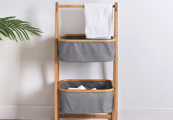Natural Bamboo Laundry Basket - Three Options Available