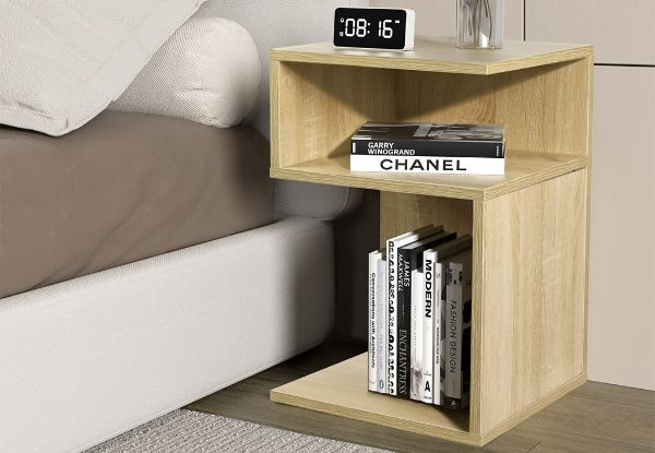 Levede Side Table Drawer Nightstand - Available in Three Colours & Option for Two-Piece