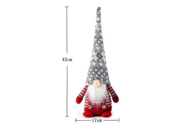 Christmas Faceless Doll Decoration - Two Colours Available