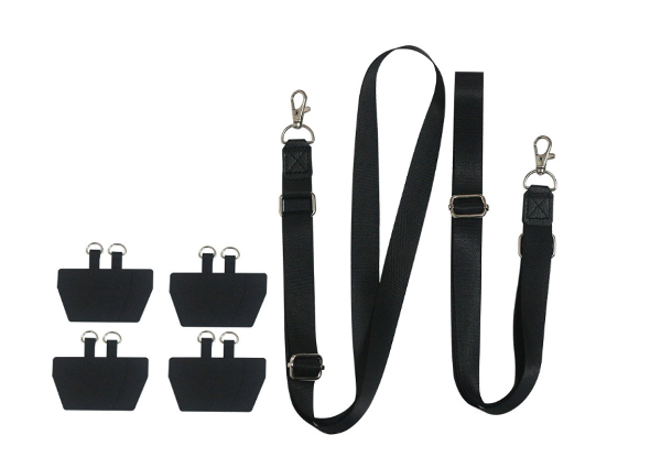Two-Piece Universal Mobile Phone Lanyard - Available in Three Colours