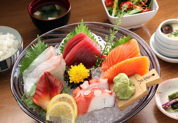 $50 Dining & Drinks Voucher to Explore the Art & Flavours of Japanese Cuisine for Two-People