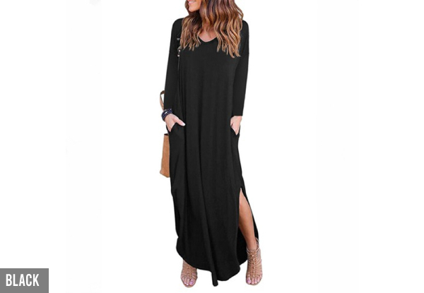 Long T-Shirt Dress - Eight Sizes & Four Colours Available