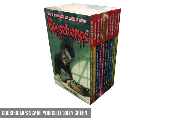 10-Book Goosebumps Scare Yourself Silly Set - Three Options Available