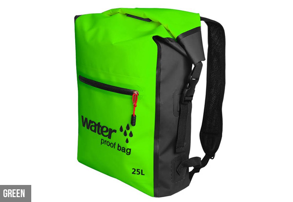 25L Outdoor Waterproof Swimming Bag - Six Colours Available