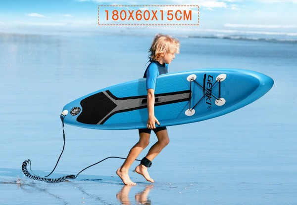 Genki 180cm Inflatable SUP Stand-Up Paddle Board