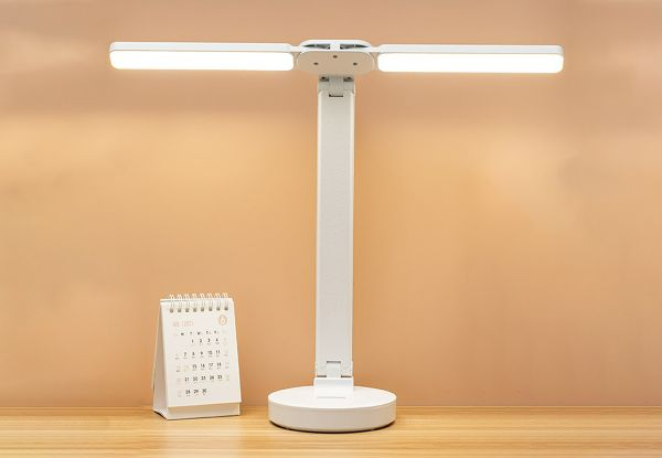 Foldable Desk LED Lamp - Option for Two-Pack