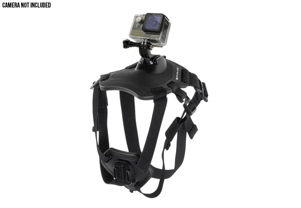 Pets Harness Back & Chest Belt Mount with  Adjustable Strap - Compatible with GoPro HD Hero Camera