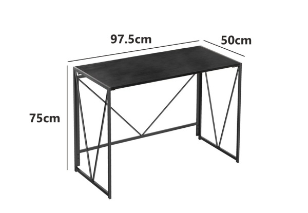 Folding Computer Desk - Two Colours Available