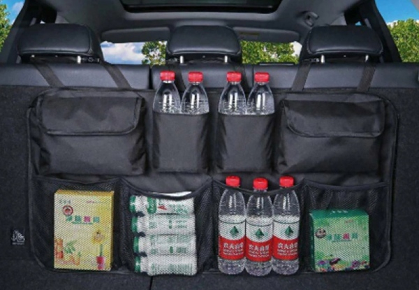 Car Seat Multi-Pocket Hanging Organizer