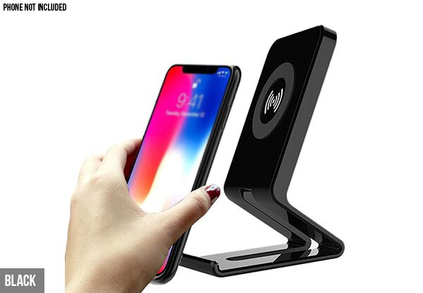 Wireless Fast Charge Phone Stand - Two Colours Available with Free Delivery
