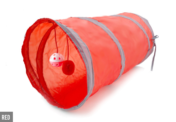 Cat Tunnel Toy - Seven Colours Available