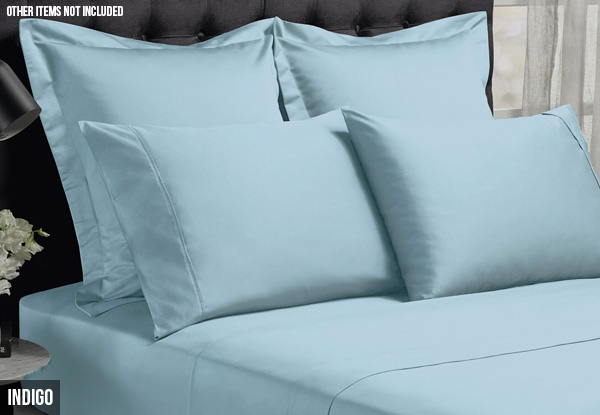 Royal Comfort 1500 TC Cotton Blend Sheet Set - Two Sizes & Six Colours Available with Free Delivery