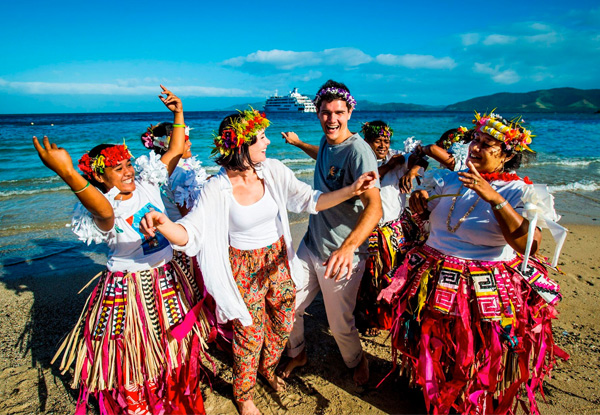 Three-Night Cruise Around Tropical Fiji for Two People incl. All Meals, Daily Island Stopovers, Activities & More – Options for Four- & Seven-Night Cruises
