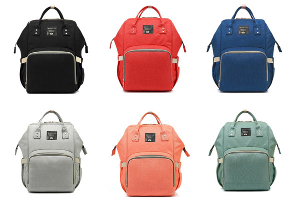 Baby Diaper Bag - Six Colours Available