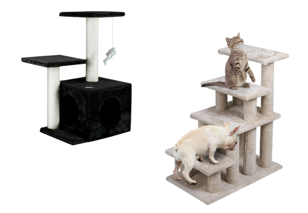 Cat Scratching Post Range - Three Styles & Four Colours Available