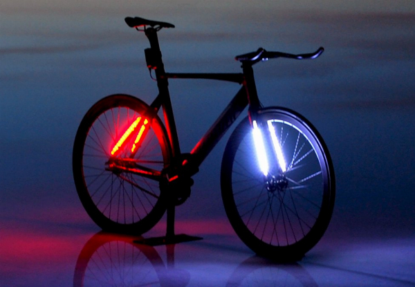 LED Bicycle Frame Light - Option for Two-Pack