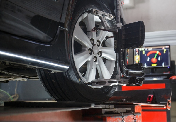 Wheel Alignment incl. Pressure & Safety Check - Option to incl. Tyre Rotation & Two-Wheel Balancing -  Three Locations Available