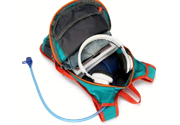 Lightweight Hiking Backpack with Reflective Sign - Available in Four Colours