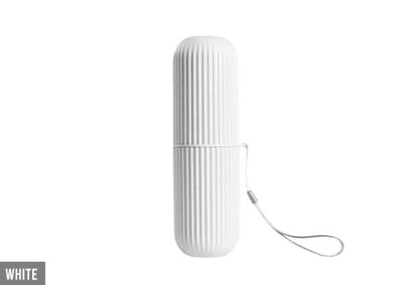 Portable Toothbrush Holder - Four Colours Available & Option for Two-Pack