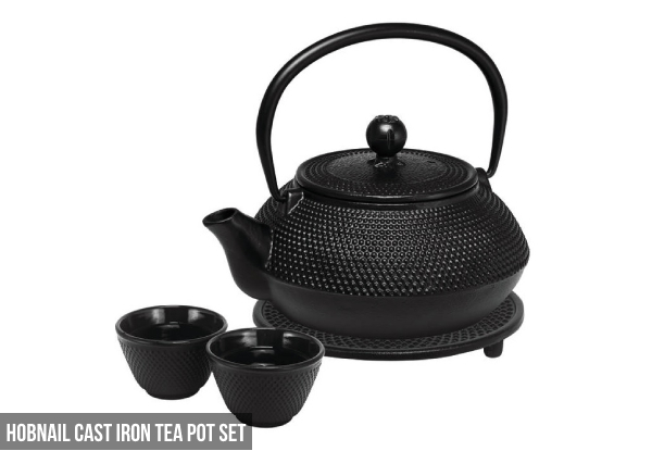 Avanti Cast Iron Teapot & Accessory Range - Six Options Available
