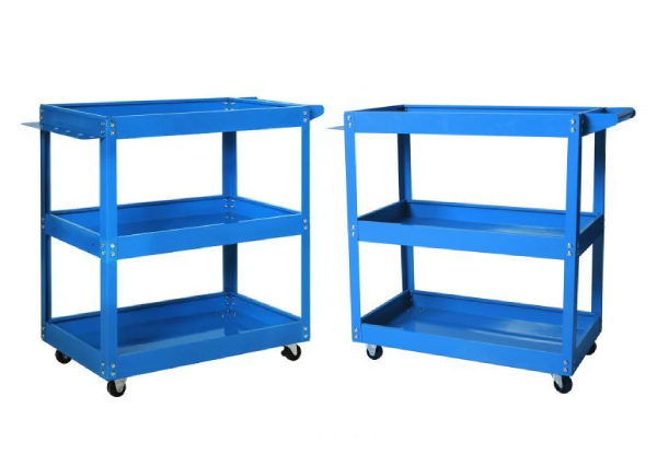 Three-Tier Trolley Garage Tool Cart Storage - Three Colours Available