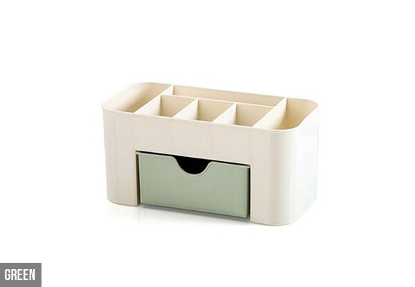 Tabletop Make-Up Storage Box - Three Colours Available with Free Delivery