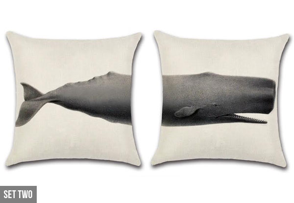 Two-Pack of Creature Cushion Covers - Four Styles Available