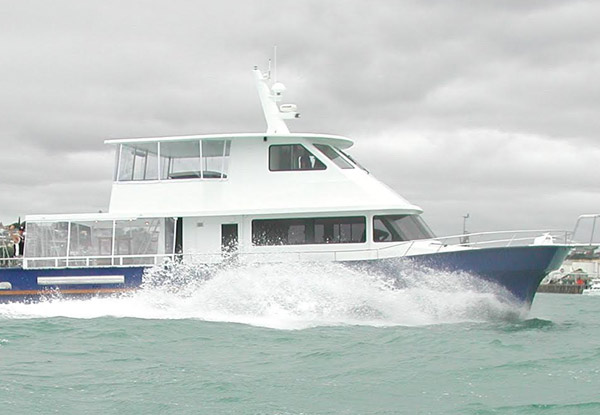 $1,699 for a Three-Hour Private Charter for up to 60 People or $2,599 for Six-Hours