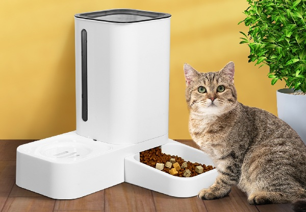 Two-in-One Automatic Pet Feeder