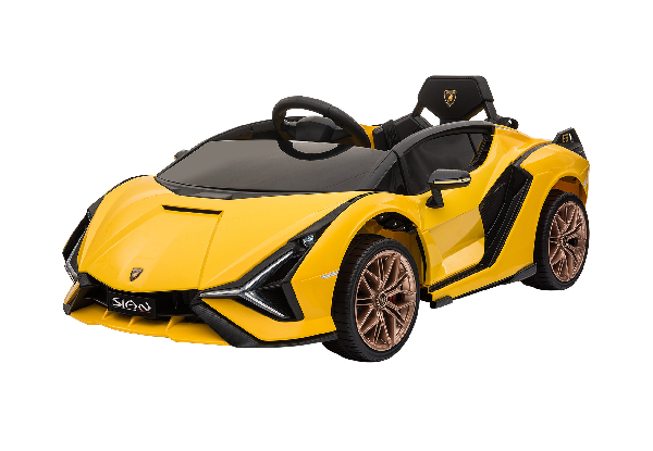 Kids 12V Electric Lamborghini Sian Licensed Ride-On Car Toy