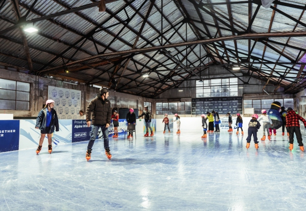 School Holiday Special - Ice Skating & Hanmer Springs Thermal Pools & Spa - Family Entry