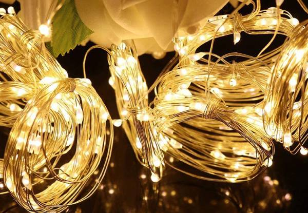 Three-Meter 300 Bulb String Light - Two Colours Available & Option for Two-Pack