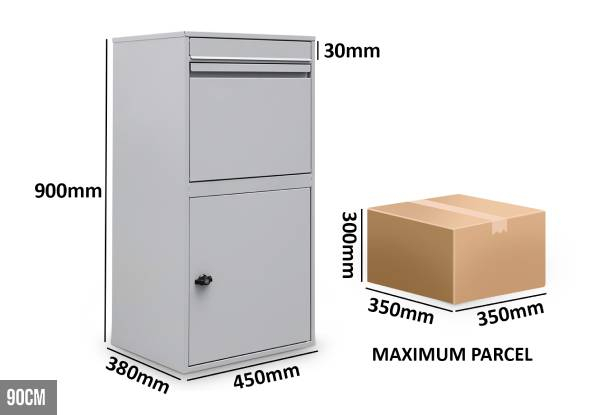 Parcel Drop Box - Two Sizes Available