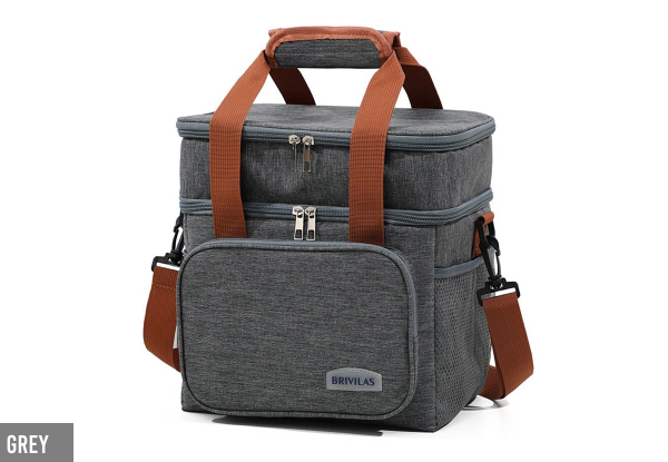 Thermal Insulated Food Container Cooler Bag - Three Colours Available