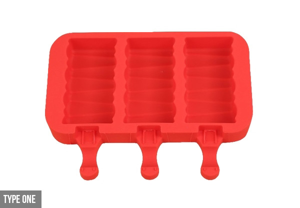 Silicone Ice Cream Mould - Four Options Available