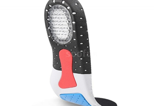 Five Pairs of Gel Sports Running Insoles