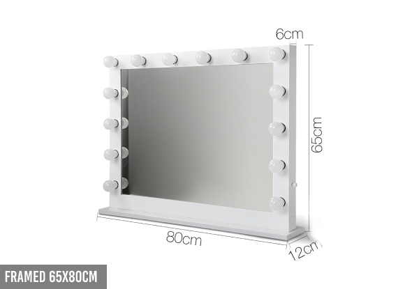 Hollywood Mirror Range - Five Options Available