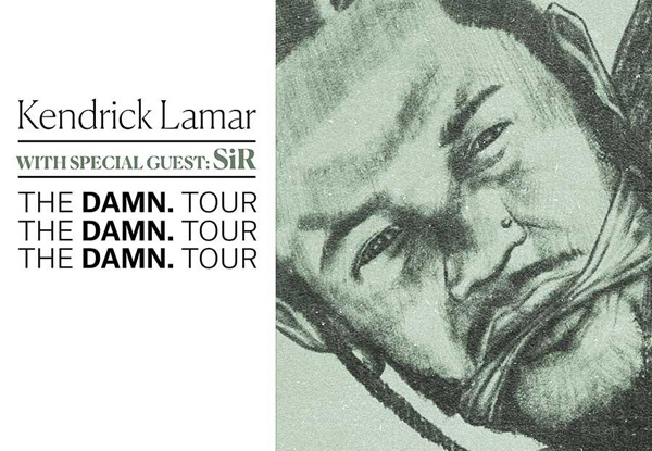 Final Release Ticket to Kendrick Lamar on 19th or 20th July at Spark Arena - Go In The Draw to Win a Loyalty Meet & Greet Package (Booking & Service Fees Apply)