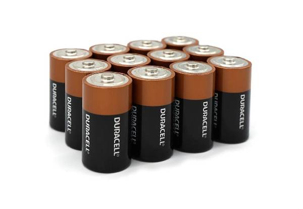 Duracell 12-Pack Coppertop D Alkaline Batteries