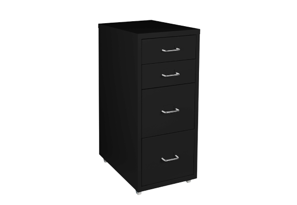 Levede Four-Drawer Office Storage Cabinet - Two Colours Available