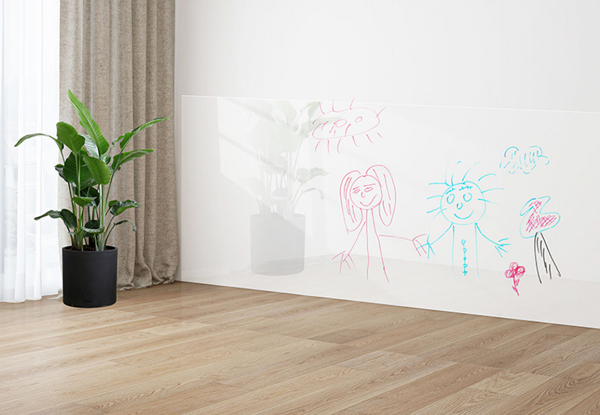 Transparent Static Cling Wall Sticker - Two Sizes Available