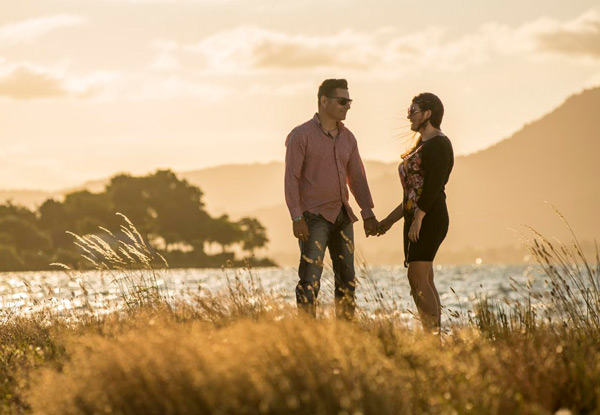 One-Night Deluxe Studio, Two Course Dinner, Pre-Dinner Drinks, WaiOra Water Experience for Two People During Rotorua Bike Festival 2018