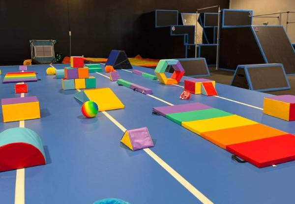 Jumping Fun at Flips & Tumbles - Option for Open Session Pass, Toddler Pass, Nine Term 4 Friday Children's Classes, Holiday Program Week Pass & Birthday Packages Available