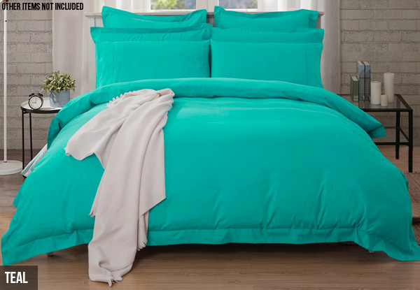 1000TC Ultra Soft Duvet Cover Set - Five Sizes & Extra Pillowcase Options Available