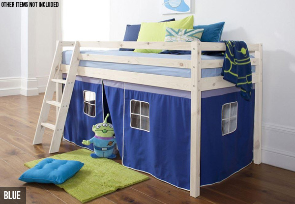 Children's Tent Playhouse Bed - Two Colours Available
